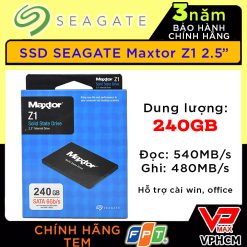 Ổ cứng SSD 240GB Seagate Maxtor Z1 2.5 SATA chính hãng