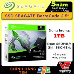 Ổ cứng SSD 1TB Seagate Barracuda cao cấp tốc độ cao